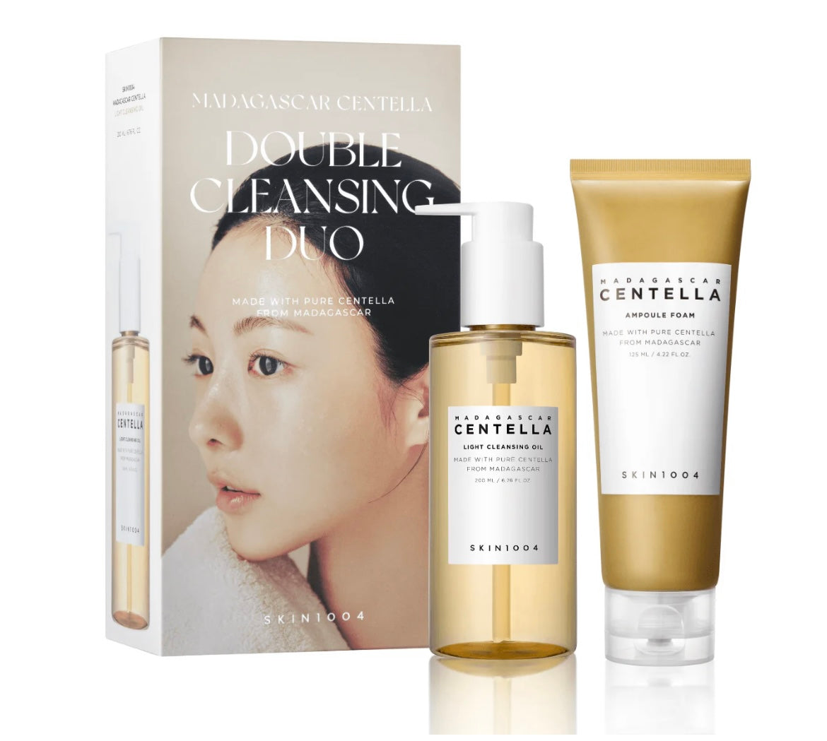 SKIN1004 Centella Double Face Cleansing Set Exfoliating Calming & Hydrating