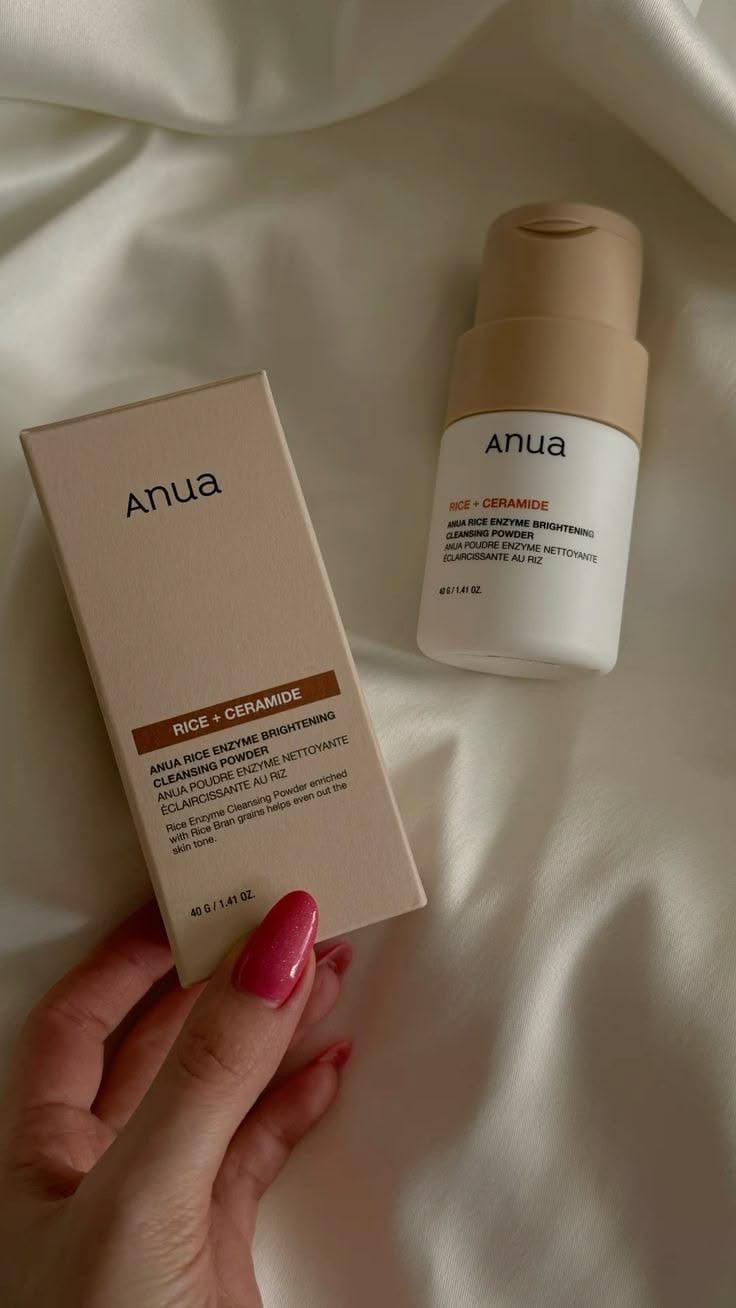 Anua Heartleaf Enzyme brightening cleansing powder