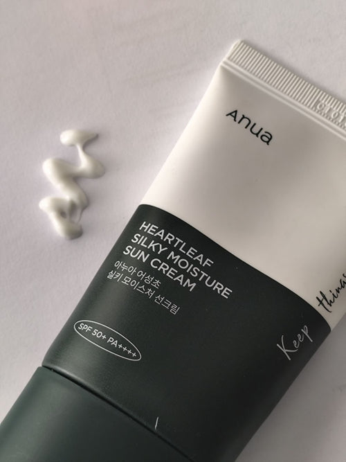 Anua Heartleaf Silky moisture Sun Cream