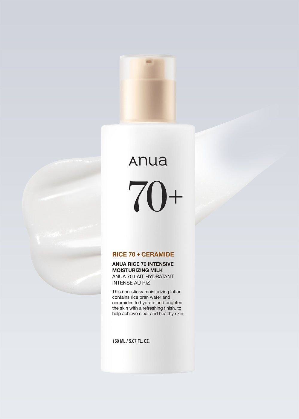 Anua Rice-Creamide 70+ Intensive Moisturizing Milk